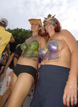 Body Painting 2008 photo - Duval Street, Key West